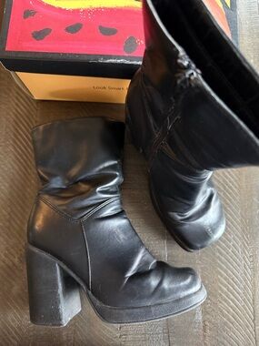 No Boundaries Ankle Platform Boots